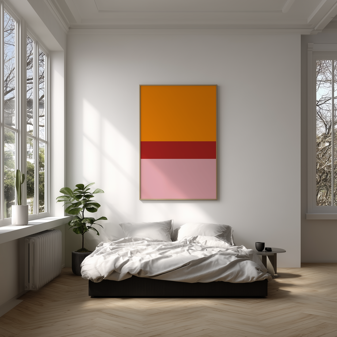 Farbfeld-Kunst – Ruhe, Ordnung & Fokus